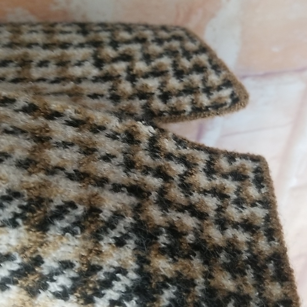 J. Jill Black and Cream Houndstooth Button Down Cardigan - Picture 10 of 10